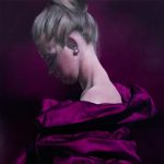Pause, 2019, Oil on canvas, 24" x 24". Artist: Anne-Marie Kornachuck