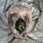 Shades of Pale, 2020. Oil on canvas. 38" x 30". Artist: Anne-Marie Kornachuk.